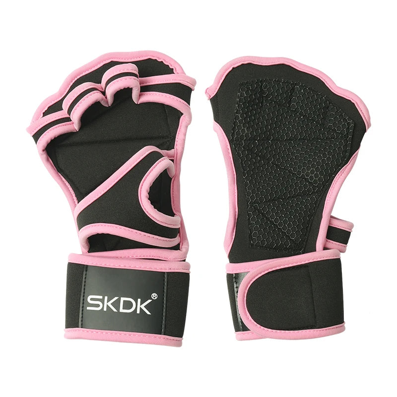 Workout Gloves with Wrist Wraps